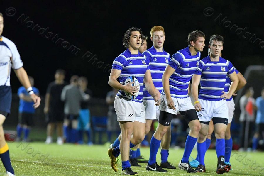 Wheaton Men\'s Rugby vs Mass Maritime.  Photo by Keith Nordstrom